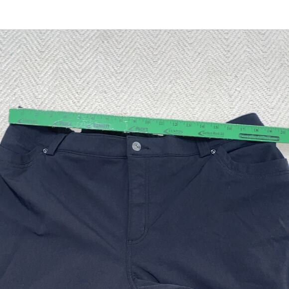 Duluth Trading Co Pants Women Plus 26Wx29 Black Straight Fleece Lined Gorpcore - Picture 7 of 8